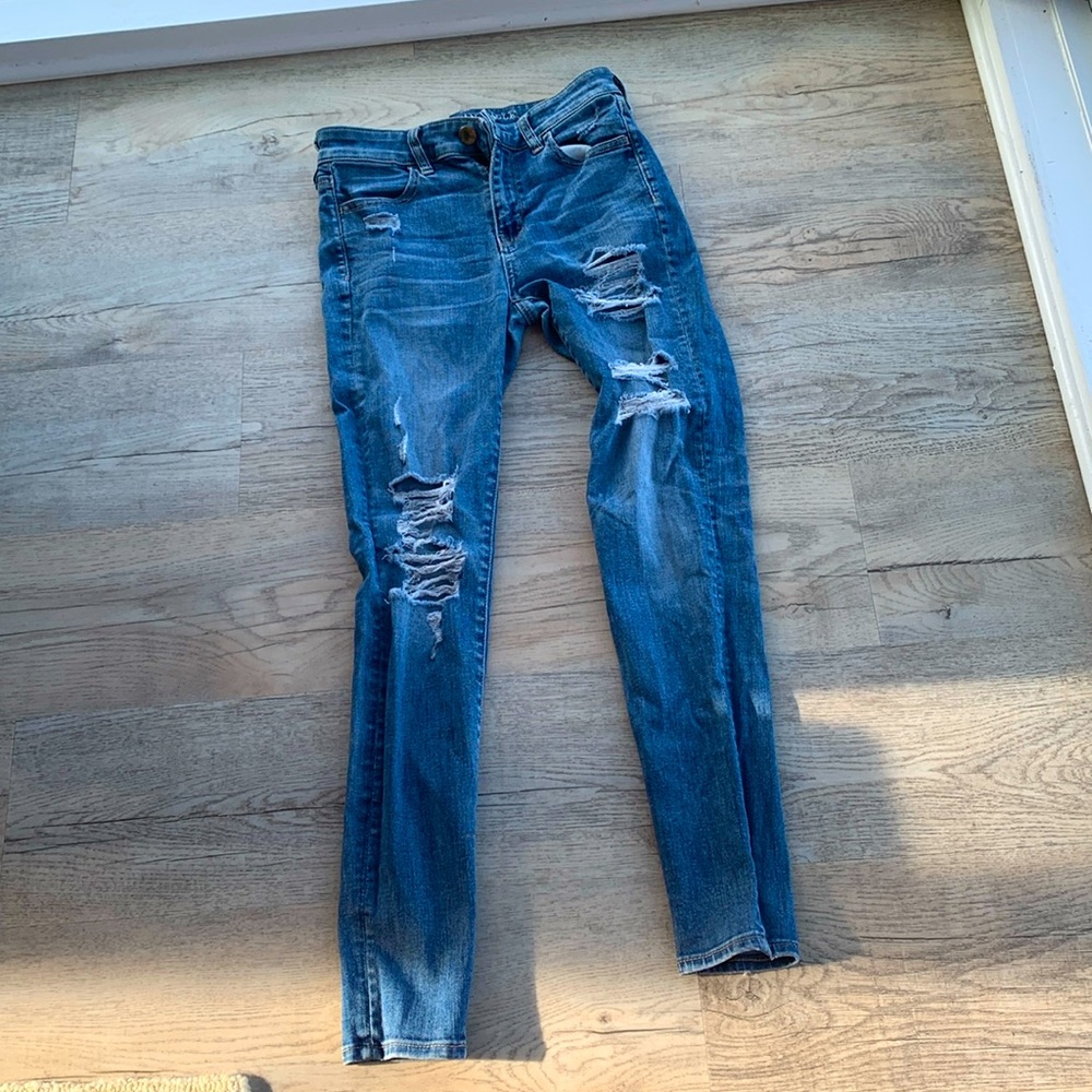 American Eagle jeans Superstretch women 4 Jeggings